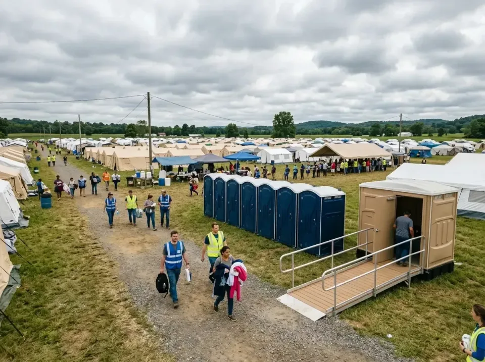 disaster-relief-camp-restrooms-010 — frequently asked questions, Dumpster & Portable Bathrooms Rental in Wind Lake, WI